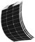300w 12v Módulo Solar Monocristalino 3pcs 100W Panel Solar Flexible Ultra Ligero Impermeable Cargador Solar para Autocaravana, Techo, Caravana, Barco y 12V Baterías(3*100W)