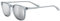 uvex LGL 49 P - Sonnenbrille für Damen und Herren - polarisiert - verspiegelt - smoke matt/silver - one size