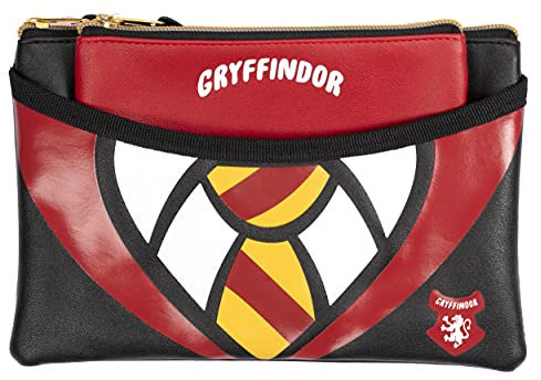 Harry Potter - Gryffindor Schminktasche - Kosmetiktasche - Kulturbeutel - Makeup Tasche - Harry Potter Geschenk für Mädchen