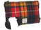 Terrapin Trading Echt Harris Tweed Schottland Clutch Tasche - Saffon