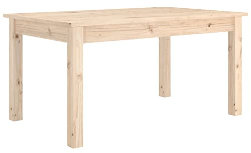 vidaXL Solid Wood Pine Coffee Table Office Living Room Furniture Wooden Sofa Side Couch Centre Accent End Tea Telephone Coffee Table