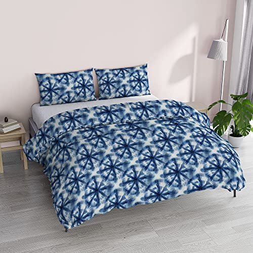 Italian Bed Linen Fantasy Bettwäsche-Set aus Mikrofaser, Batik, für Doppelbett