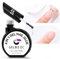 Gelike ec 6 en 1 Colle Faux Ongles Gel: Colle Capsule Americaine Ongle UV - Gummy Base Pose Americaine Builder, pour Vernis Semi Permanent, Faux Ongles, 8ML