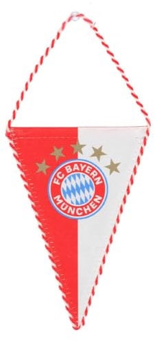 FC Bayern München Miniwimpel 10 x 14 cm Auto Wimpel mit Saugnapf Banner Autowimpel FCB