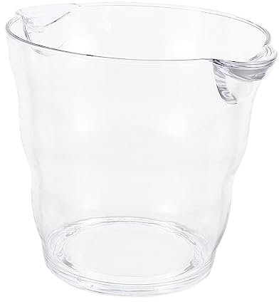 Eleganter Kunststoff Eiswürfelbehälter mit Griffen für Partys und Wein
