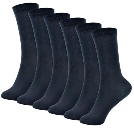 A2Z 4 Kids Cotton Rich Knee High School Socks Pack for Boys and Girls | Breathable Durable Uniform Socks Provide All Day Comfort for School