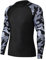 SLIMBELLE Men's Long Sleeve UPF 50+ Swim Shirt Rash Guard UV Sun Protection Quick Dry Surf Swimming Fishing Hiking Surfing Watersports Shirts T-Shirt Camouflage