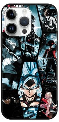 Schutzhülle für iPhone 7/iPhone 8/iPhone SE 2022/2020 Hülle 4.7'', Cartoon Anime Dragon Ball One Piece Hunter Muster Designs Manga Junge Case Schutz Handyhülle Stoßfest TPU Weich Ultra Dünn Cover