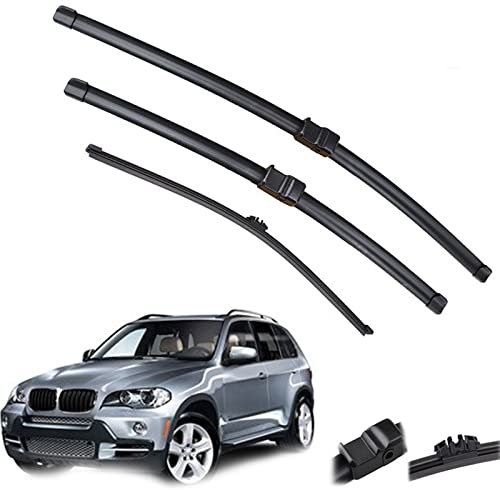 Scheibenwischer 24 20 15 Autofenster vorne hinten Scheibenwischerblätter Satz, Für BMW X5 E70 2006 2007 2008 2009 2010 2011