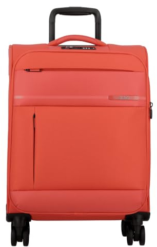 JUMP Koffer mit 4 Rollen, Kabine Monthélys, 55 cm (ST200), Blau, blau, Erweiterbarer Kabinenkoffer