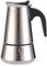 Caffettiera Moka 9 Tazze 450ml -Moka Pot Manico Anti Scottatura - Perfetta Estrazione del Caffè - Espresso Maker in Acciaio Inox - Non Adatta A Induzione