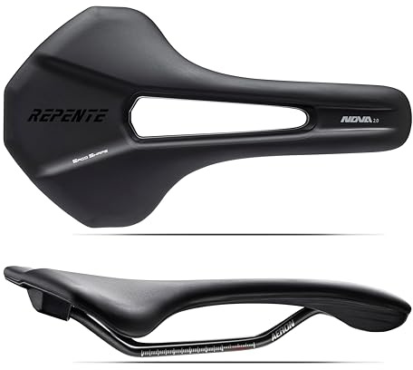 Unisex-Sattel für Rennräder und Gravelbikes – Ergonomische Rennperformance – Ultraleicht (230 g) – Optimale Kontrolle und aktiver Komfort auf Langen Strecken