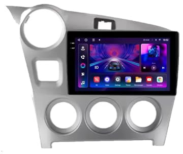 GPS Navi Navigationsgerät 2 Din für Toyota Matrix 2009-2014 Bluetooth Freisprecheinrichtung, Radio, Bildschirm, Lenkradsteuerung, Mirrorlink, 4 Kern 2G+32G