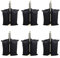 YELAIYEHAO Industrial Grade Heavy Duty Double-Stitched Weights Bag, Leg Weights for Pop up Canopy Tent Weighted Feet Bag Sand Bag 6pcs-pack，Black