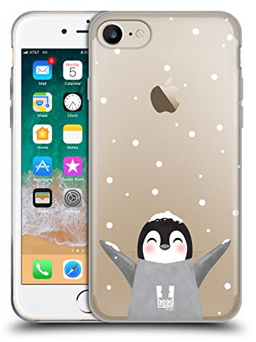 Head Case Designs Kind Pinguin Kollektion Soft Gel Handyhülle Hülle kompatibel mit Apple iPhone 7/8 / SE 2020 & 2022