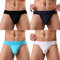 Summer Code Homme Sexy Slip sous-vêtement Ficelle, Lot de 4 Mixte, Medium