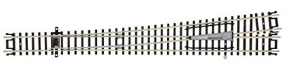 Atlas 2755 Code 80 Customline No.8 Left Hand Turnout