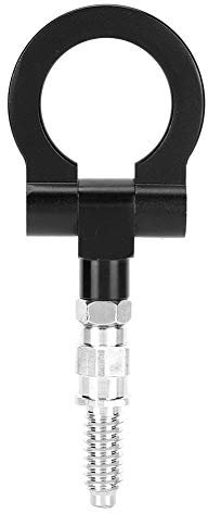 Gancio Traino Anello Nero - Gancio Di Traino Ad Anello Gancio Adatto Per Gancio Di Traino Anteriore Auto Per Gancio Trailer Gancio Rimorchio Per Auto Europeo Cnc Gancio Di Traino Accessorio