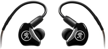 MACKIE MP-120 BTA Single Dynamic Driver Professional In-Ear Monitor Headphones with Optional Bluetooth Adapter