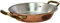 Copper Garden Paella Pfanne 16 cm mit Griffen für 1 Person I Mit Zinn beschichtete Pfanne aus Kupfer zur idealen Wärmeleitung/-verteilung I Platzsparende & langlebige Paellapfannen