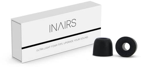INAIRS AIR0 (SML) - 3 Paar Kopfhörer Aufsätze - Felsenfester Halt beim Sport und intensives Klangerlebnis