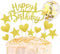 Nothers Happy Birthday Tortendeko Geburtstag,Geburtstagskuchen Deko Cake Topper Kuchen Aufsätze für Geburtstagsfeier