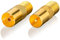 SEBSON Set Adattatore Antenna SAT - 1x F femmina a coassiale maschio (IEC), 1x F femmina a coassiale femmina (IEC) - Connetore cavo SAT