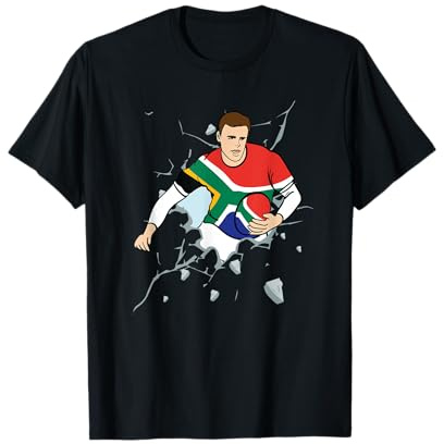 Springboks Kit supporter | Cadeau pour les fans de rugby d'Afrique du Sud T-Shirt