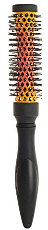 Head Jog 25mm Heat Radial Brush – Thermal Ceramic Barrel Brush for Blow-Drying, Curling and Straightening – Adds Volume and Shape to Wavy or Straight Hair – Professional Hairdressing Tool