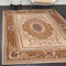 Mazovia Orientalisch Vintage Teppich - Kurzflor - Muster mit Medaillon - Traditioneller Teppich für Wohnzimmer, Esszimmer - ÖKO-TEX Wohnzimmerteppich - Beige 300 x 400 cm