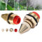 HOHOVYVY 1/2 Zoll Messing Einstellbare Sprinkler Garten Rasen Atomizing Wasser Sprühdüse Spray Nozzle Messing Sprühnebel Düsen für Terrasse Garten Gartenzubehör