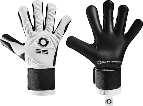 Torwarthandschuhe Elite Neo Revolution II Combi Weiß/Schwarz - 2024 Series 10