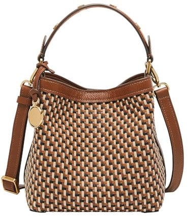 Fossil Women's Jessie Crossover Body Bag, Rostbraun