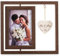 NUPTIO Geschenk Bilderrahmen Bilder Hochzeit: 4x6 Holz Geschenkideen Foto Valentinstag Paare Weihnachtsgeschenke Gift Jährige Hochzeitstag Fotos Gifts Fotorahmen Frame Braun Mr Mrs Anhänger