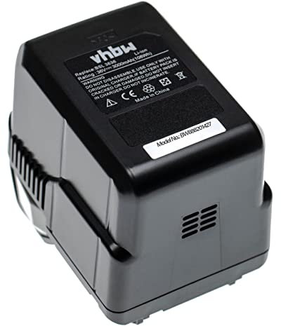 vhbw 1x Batterie Remplacement pour Hitachi/Hikoki BSL 3630, BSL 3626X, BSL 3636 pour Outil électrique (3000 mAh, Li-ION, 36 V)