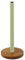 Porte Papier WC, Porte-Rouleau de Papier Toilette sur Pied en Bambou/métal Coloris Vert/Naturel - Diamètre 15 x Hauteur 34 cm -JUANIO -