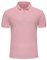 DjtnzdmPolo de Manga Corta Hombre Algodón Poliéster Piqué Trabajo Polo Deportivo de Golf Tenis Transpirable en Verano Tshirts M Rosa