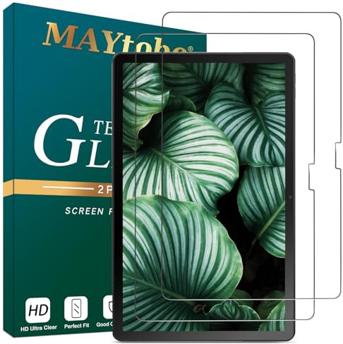MAYtobe 2 Pack Screen Protector for Lenovo Tab M10 3rd Gen (10.1 Inch) TB-328F/ TB-328X, Tempered Glass Film Anti Scratch, Anti-fingerprint, Ultra Clear