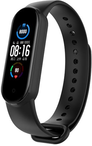 Cinturino per Xiaomi Smart Band 7 / Mi Band 6 / Band 5 / Band 4 / Band 3, Silicone Sport Bracciali Cinturini di Ricambio per Amazfit Band 5
