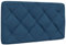 vidaXL Kopfteil-Kissen Blau 90 cm Stoff, Kopfteilkissen, Kopfkissen, Lesekissen, Kopfteilpolster, Rückenkissen, Kissen-Kopfteil, Kopfteil Polster