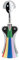 Alessi Anna G. Parade AM01A 5 - Cavatappi di Design, in AlkiPaper® e Zama Cromata, Multicolore