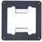 YHAILI Motherboard-Rückwand für 1700 Desktop-Computer-Plattform, Kühlkörper, Rückplatte, CPU-Kühlung, Montagehalterung, einfache Installation