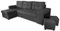 NAWSTOL - Ecksofa Couch Tymon mit Schlaffunktion und Bettkasten - Schlafsofa Couchgarnitur Eckcouch Ecke Bettcouch- Universal (Grau 2)