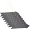 Toddmomy Lot De 8 Panneaux De Direction Panneau Noir Panneau Directionnel Grand Panneau Noir Panneau De Mariage Effaçable LED Flèche Vierge Panneau Réservé Double Suspension