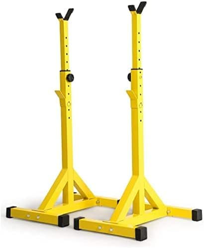Squat Rack Power Rack für Krafttraining – Verstellbare Langhantel-Bankdrücken Ausrüstung für Heimfitness
