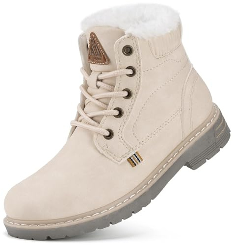 Mishansha Stivali da Neve Bambini Invernali Calda Imbottitura 24-36 EU | Scarpe, Stivaletti, Bambino, Bambina, Trekking, Antiscivolo, Ragazzi, Ragazza