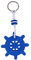 SM SunniMix Porte Clé Flottants Clé Clef Bouée Ancre Volant Bateau Accessoire Sport Nautique - Blue