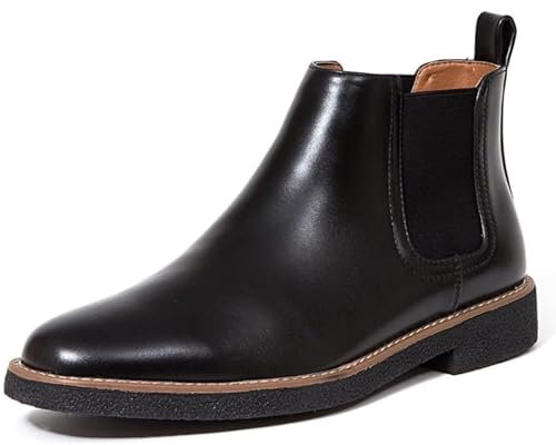 Deer Stags Rockland Memory Foam Dress Casual Comfort Chelsea Boot, Stivali Uomo, Nero, 41 EU