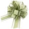 Oblique Unique® Geschenk Schleife mit Geschenkband Matt für Geschenke Tüten Zuckertüten zum Basteln Dekorieren Verzieren - Farbe wählbar (Grün)