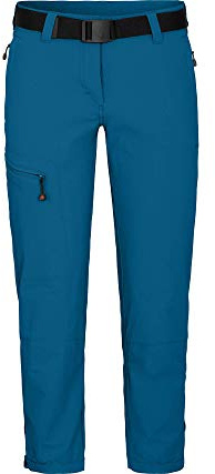Bergson HYDRYS 7/8 | Damen 7/8 Wanderhose, vielseitig, pflegeleicht, Blue Sapphire [307], 40 - Damen